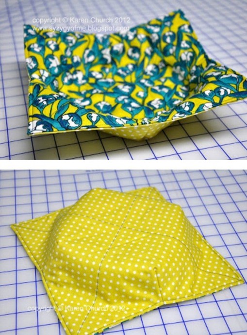 Текстильные тарелочки для микроволновой печи