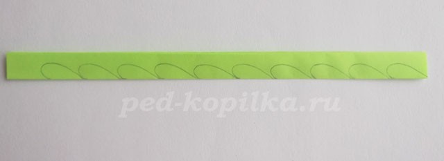 Мастер-класс "Капелька лета" в технике квиллинг