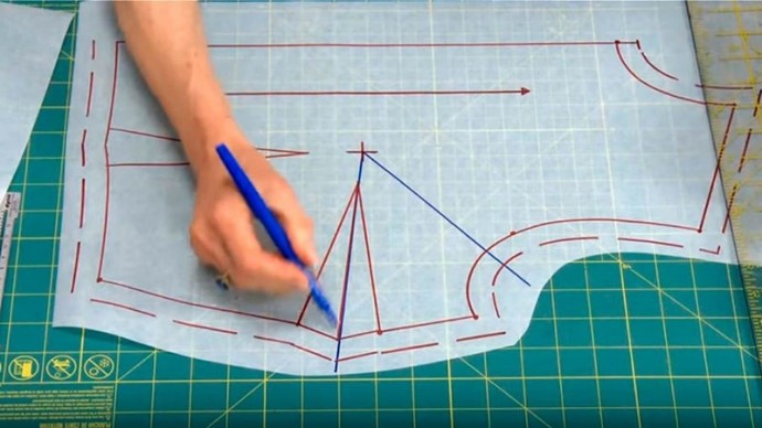 Исправляем дефект в области проймы