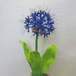 Гемантус из бисера и стекляруса