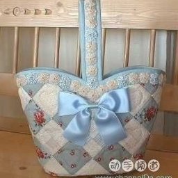 Сумка из лоскутков