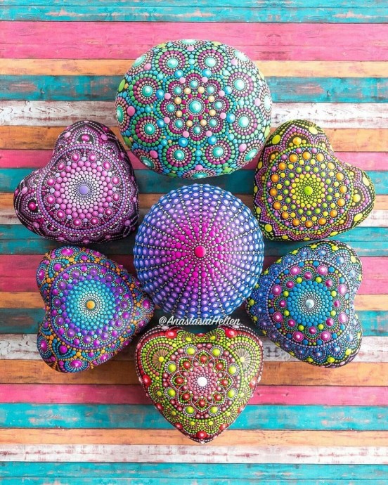 Медитативная красота в точечной росписи Anastasia Helten Медитативная красота в точечной росписи Anastasia Helten