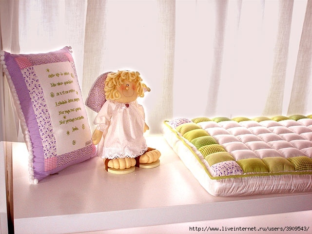 Мягкие подушечные коврики