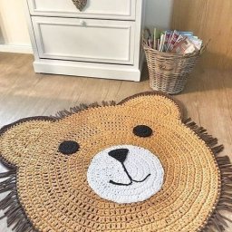 Простые детские коврики крючком: идеи для вдохновения