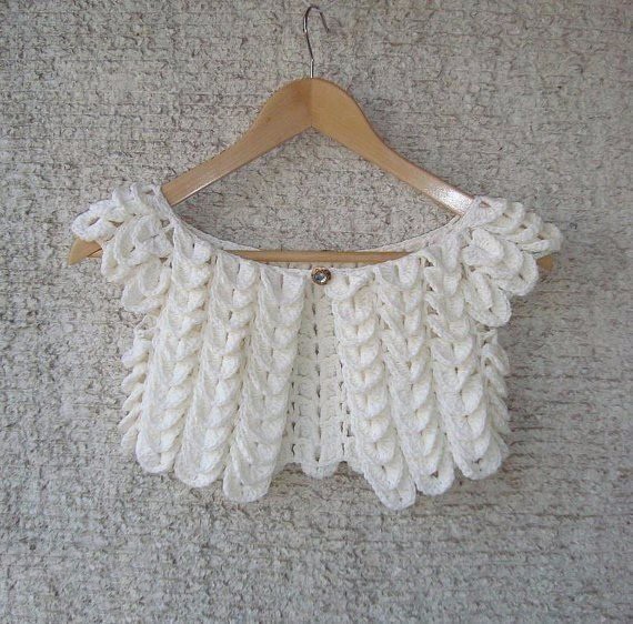 ​Чешуйчатое болеро: мастер-класс