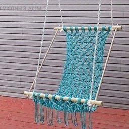 ​Гамак в технике макраме