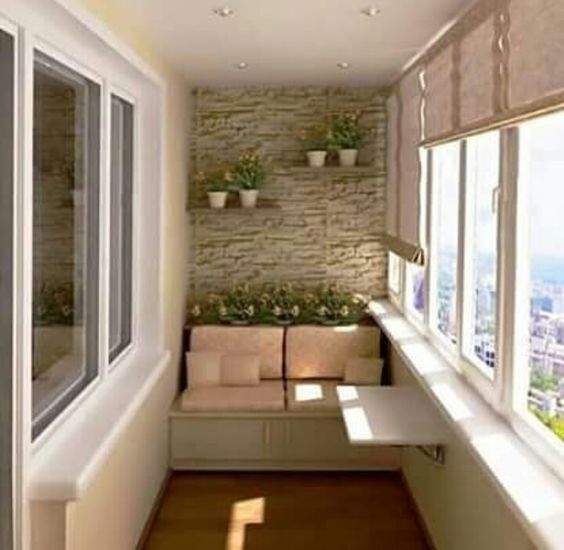 Идеи для маленьких балконов