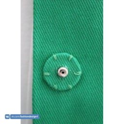 Как обтянуть кнопки тканью