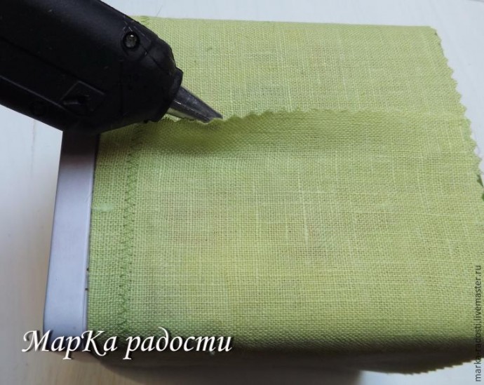 Декор баночки из-под чая