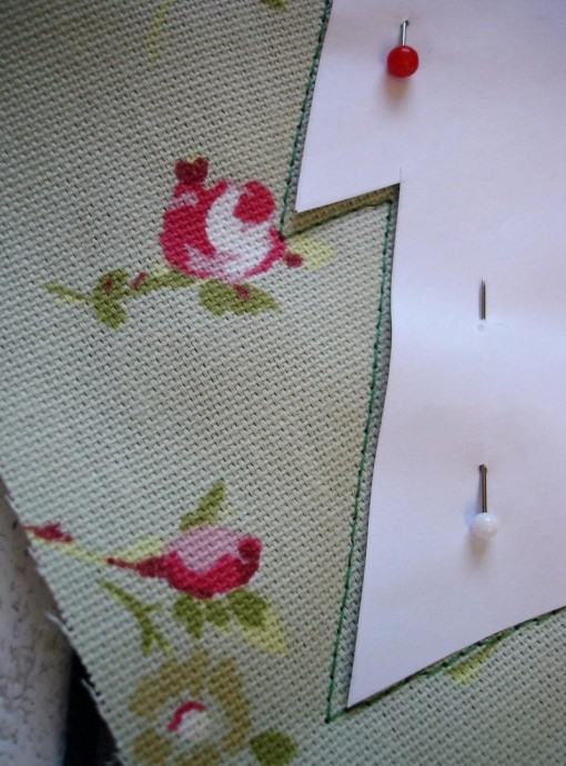 Новогодние елочки из ткани