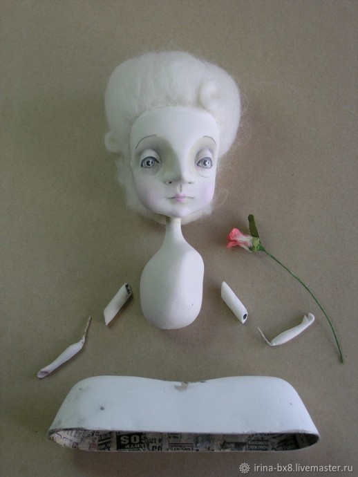 Интерьерная кукла Розочка