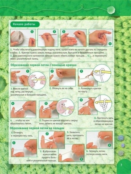 Самоучитель по вязанию крючком