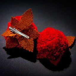 Забавные заколки-помпоны