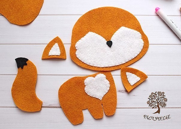 Мягкая игрушка очаровательнейший лисенок на радость вашим деткам