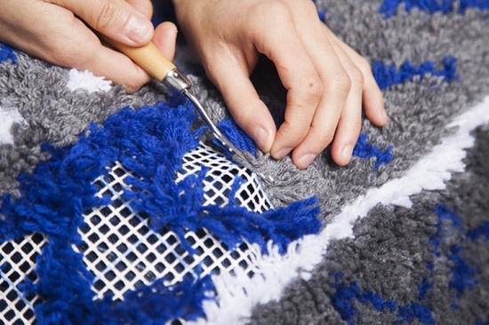 Прикроватный коврик своими руками