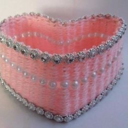 Шкатулка из картона и  зубочисток