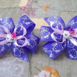 Бант из репсовой ленты