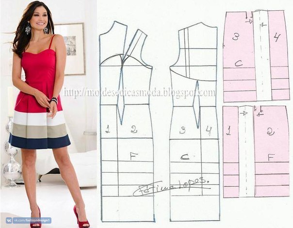 Идеи летних платьев с выкройками