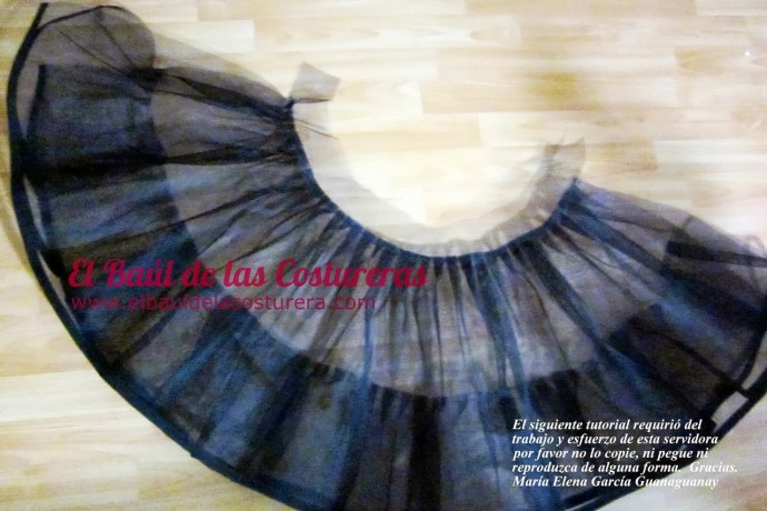 Как сделать нижнюю юбку пышной