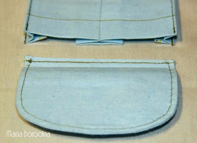Как сшить объёмный карман-портфель