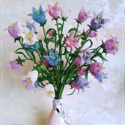 Колокольчики из бисера