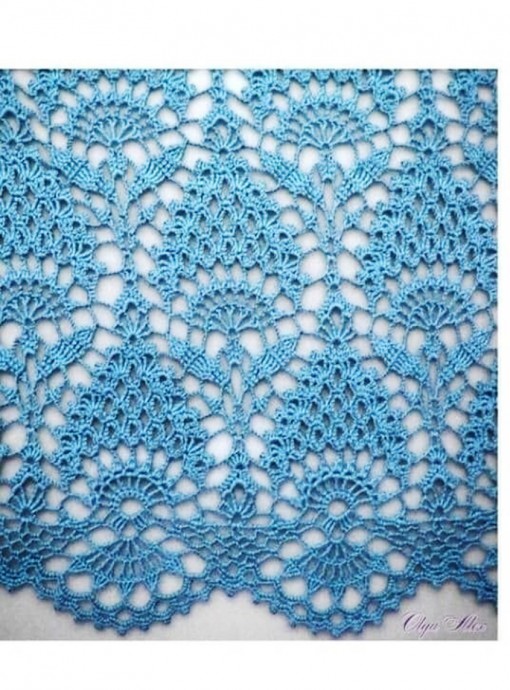 ​Красивейший узор "Ананасы"