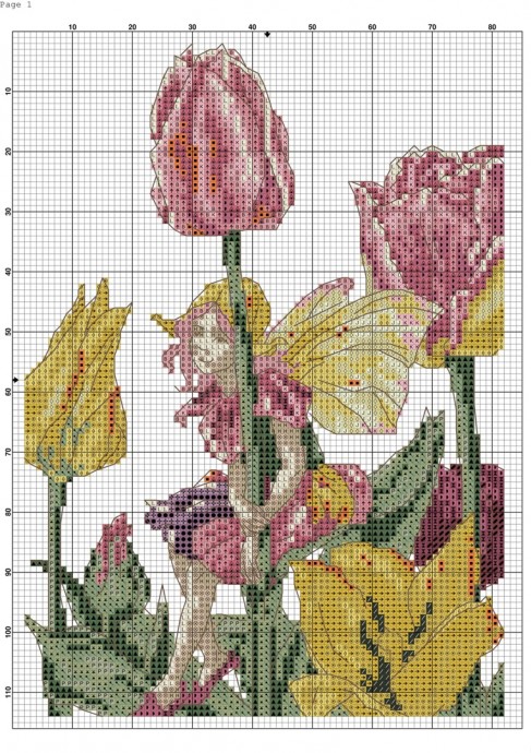 Фея в цветах Фея в цветах