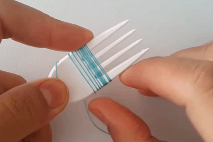 Кружево на вилке: уникальная техника плетения, которой захочется научиться