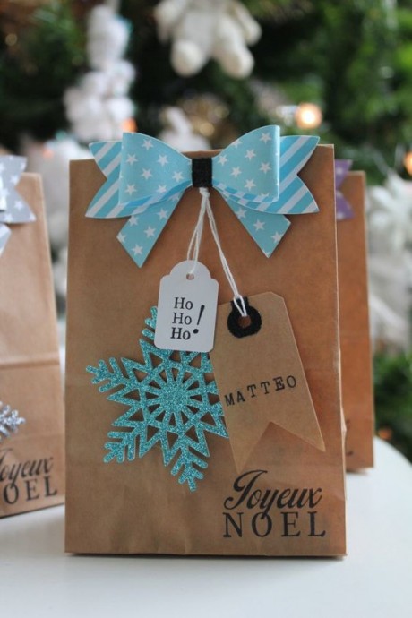 ​Пакет для новогодних подарков