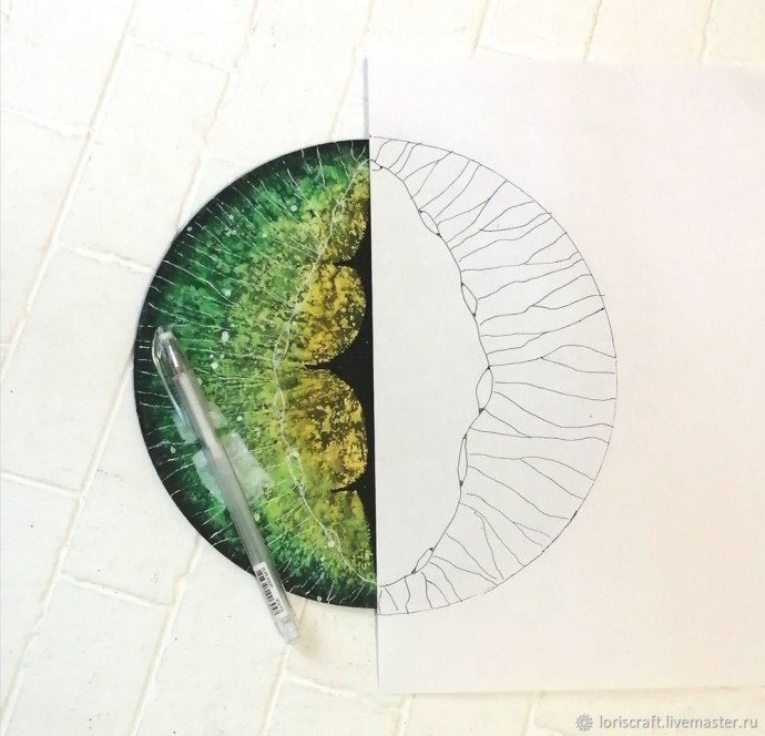 Панно "Глаз дракона"