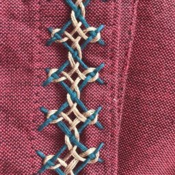 Ручные декоративные стежки