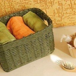 Плетем корзинку из газетных трубочек