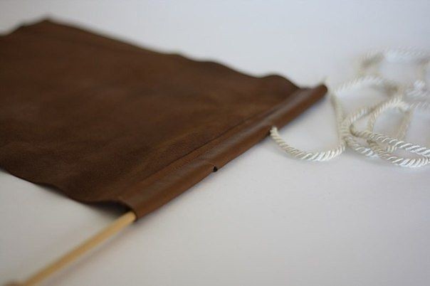 ​Простая сумка своими руками из экокожи