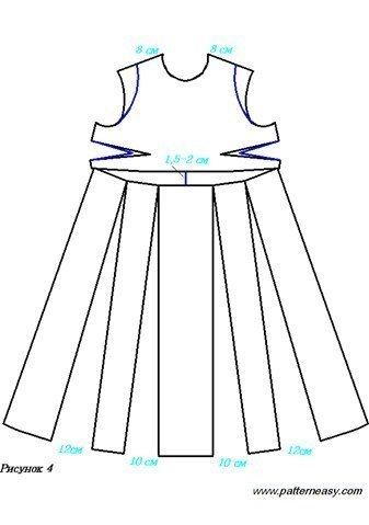 Шьем летнее платье