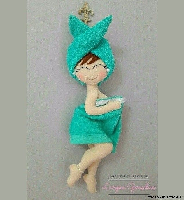 Славная куколка-банщица