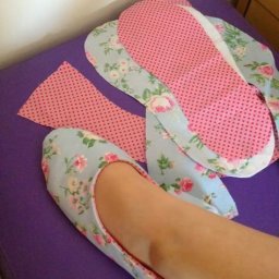 Удобныe тапочки своими руками