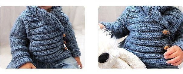 ​Кардиган для малыша: мастер-класс