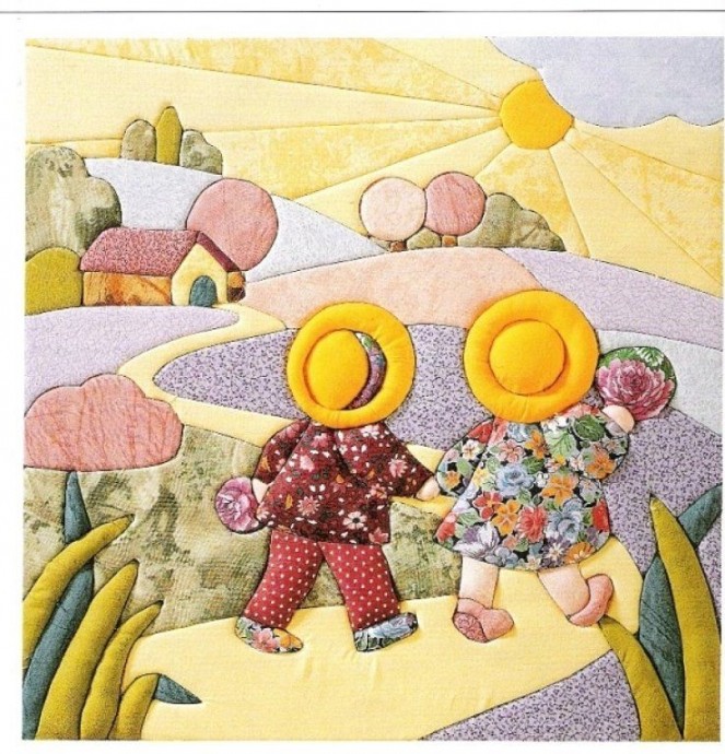 Картины в технике пэчворк: идеи для творчества