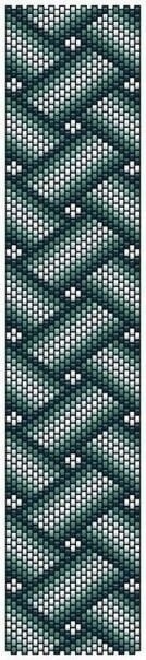 Браслет из бисера "Плетёнка" Браслет из бисера "Плетёнка"