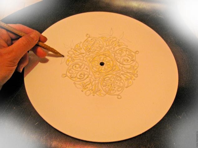 Часы с трехуровневым циферблатом