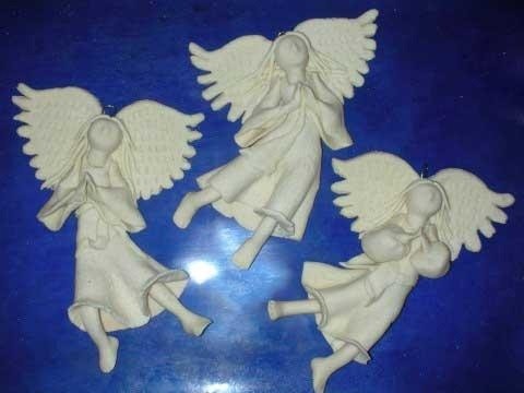 Ангелы из солёного теста