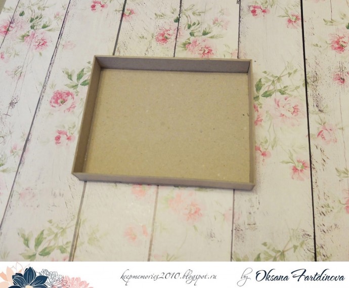 Мастер-класс по ящичку для хранения АТС