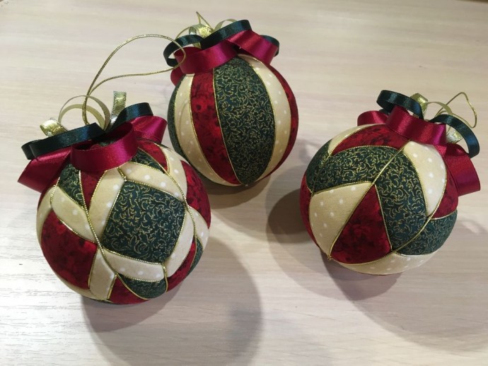 Шар в технике кимекоми