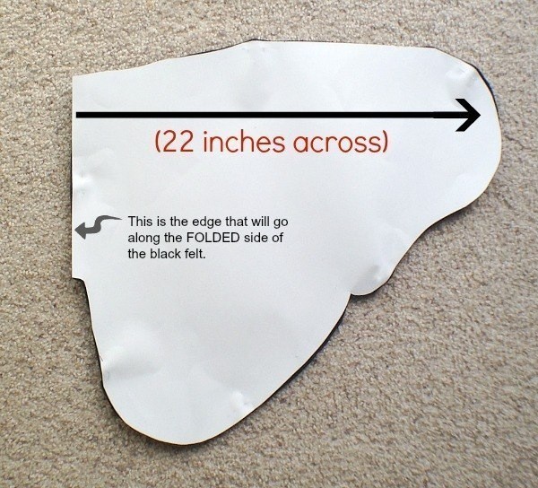 Крылья бабочки из фетра