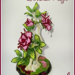 ​Мастер-класс по изготовлению цветущего бонсая