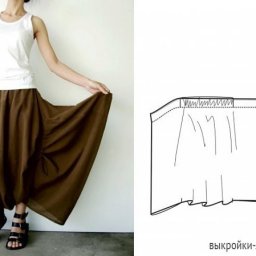 ​Моделирование брюк в стиле "Бохо"