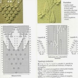 ​Одни из лучших узоров на спицах