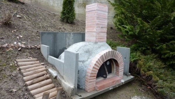 Печка из русских сказок для дачи своими руками