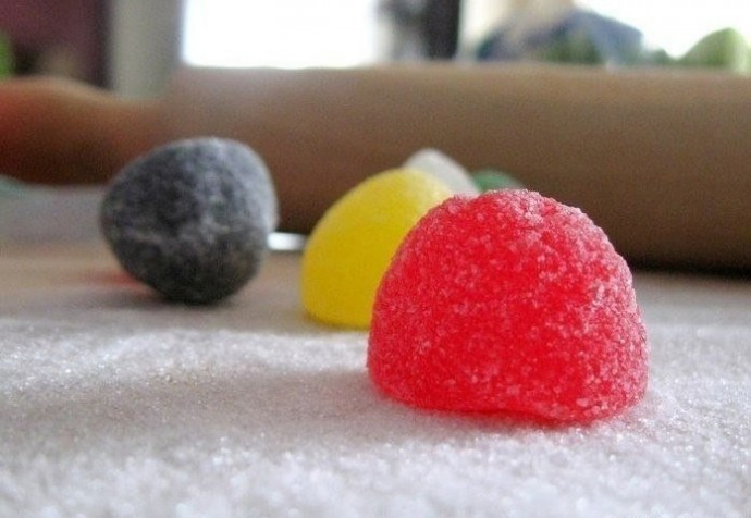 ​Розы из мармелада