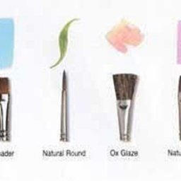 ​Учимся правильно подбирать кисти для рисунка